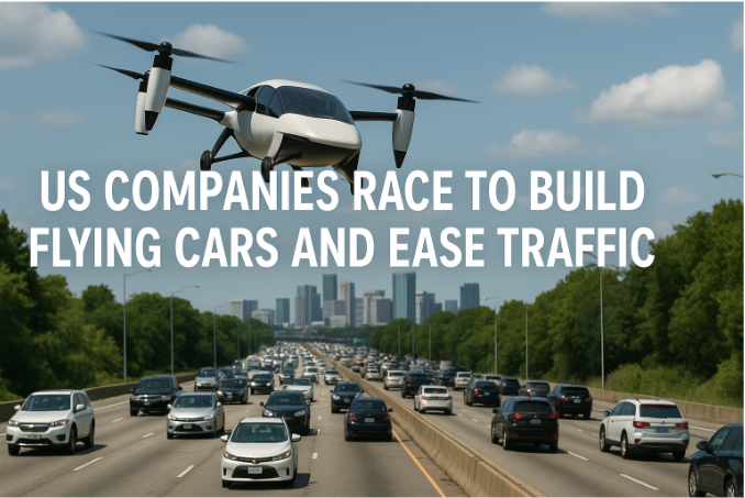 US Companies Race to Build Flying Cars and Ease Traffic – A New Era in Urban Transportation
